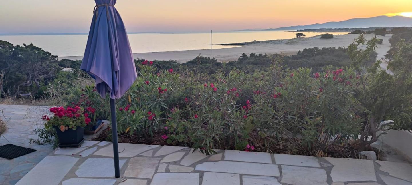 Appartement Haus Asterakia à Plage d'Aliko Extérieur photo
